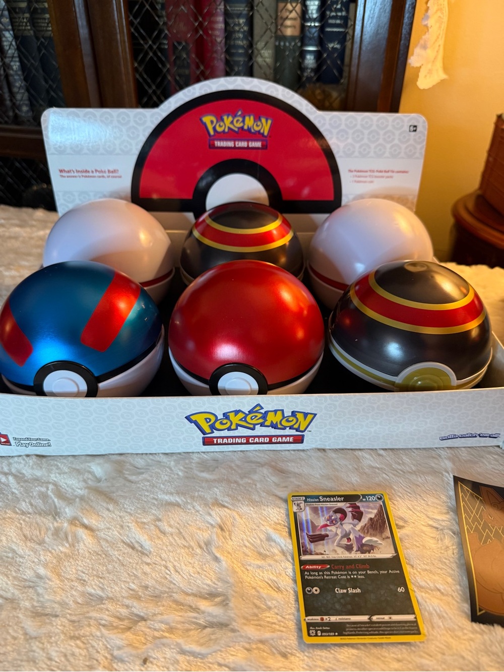 Pokémon Poke Ball Collectible Set - Red, Blue, Black, Gold - Picture 2 of 16